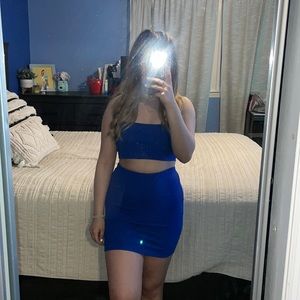 Booboo blue two piece set